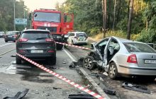 Масштабна ДТП у Києві: зіткнулися 9 машин (відео)