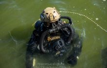 Украинские водолазы-разведчики проводят тренировки в Черном и Азовском морях (фото)
