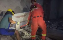 В Китае из-за землетрясения разлилось 200 тонн водки (видео)