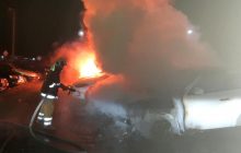 Згоріли шість машин: у Полтаві трапилася масштабна пожежа – названо основну версію (фото)