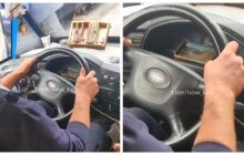 В Киеве маршрутчик смотрел видео во время движения: стало известно, почему его не накажут