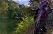 На Полтавщине легковушка оказалась в реке, есть три жертвы (фото)