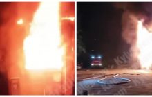 У Києві посеред вулиці стався вибух - у мережі показали відео з місця події