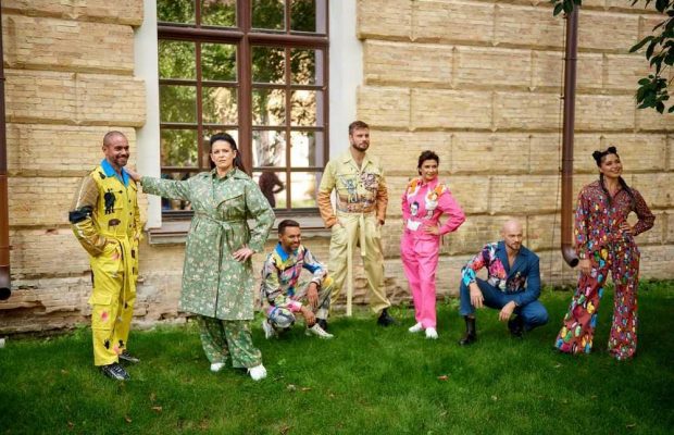 Українські телеведучі вийшли на модний подіум Ukrainian Fashion Week (фото)