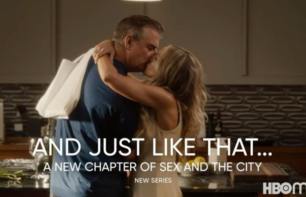 Появились кадры перезапуска "Секса в большом городе" с поцелуем Кэрри Брэдшоу и Мистера Бига (видео)