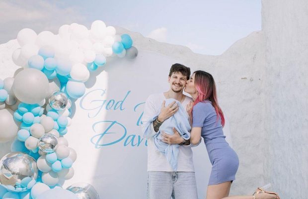 MamaRika та Сергій Середа охрестили сина і розсекретили його ім'я (фото, відео)