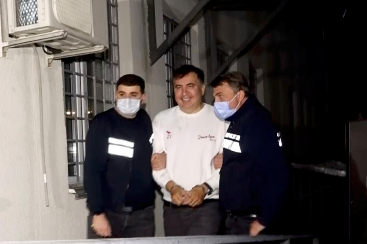 Саакашвілі затримали в Грузії 1 жовтня / фото REUTERS