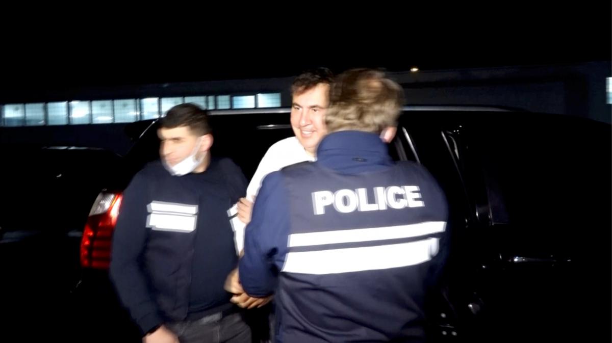 Саакашвили задержали в Грузии 1 октября / фото REUTERS