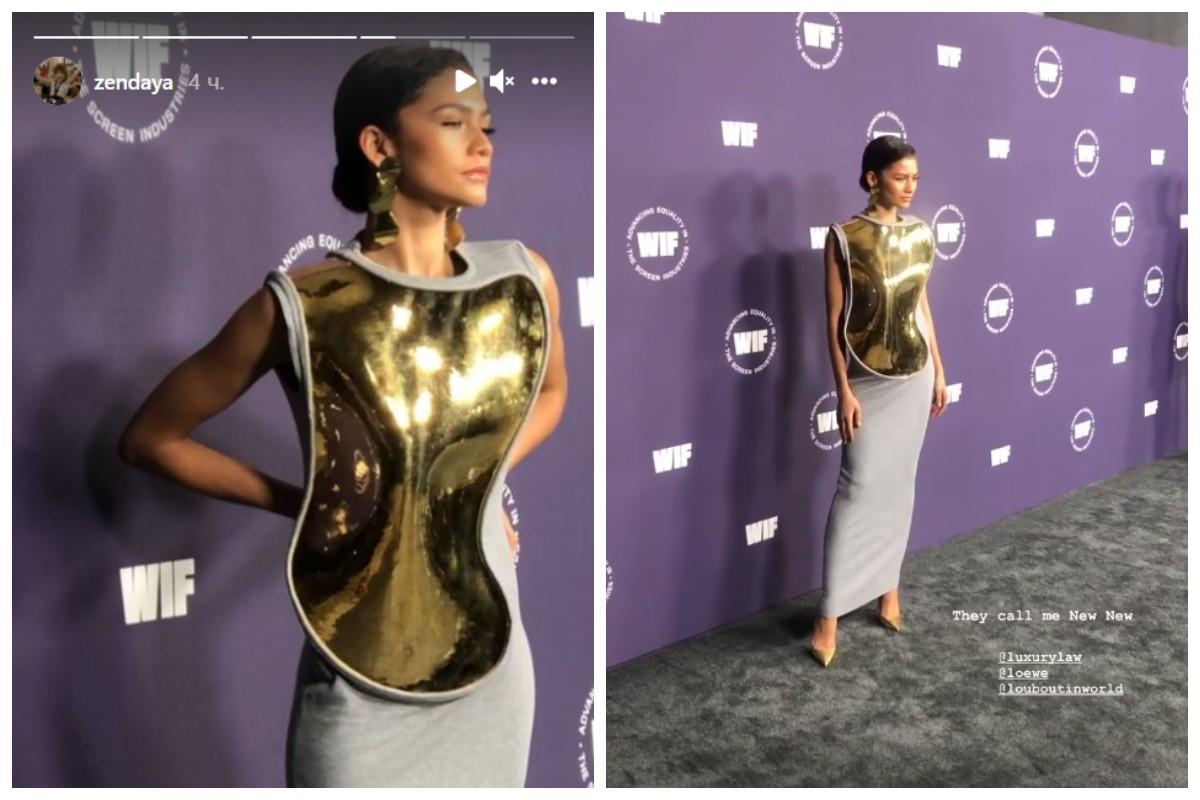 Зендея у "вагітній" сукні / фото - instagram.com/zendaya Зендея у "вагітній" сукні / фото - instagram.com/zendaya