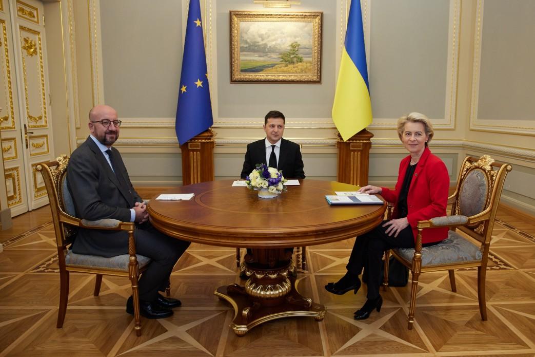 Україна та ЄС обговорили перспективу «промислового безвізу»  / Фото прес-служба Офісу президента