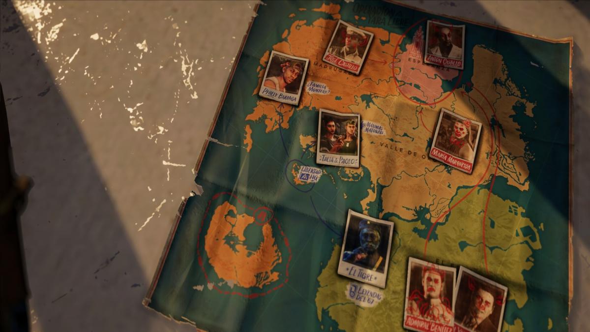 Карта Яры из Far Cry 6 / фото PC Invasion