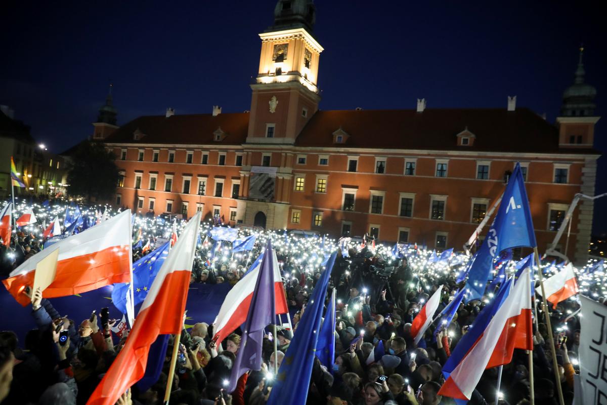 Вісімдесят відсотків поляків - за Євросоюз / фото REUTERS
