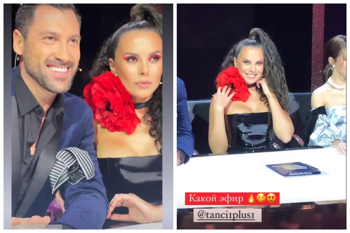 Каменських вразила фанів латексною сукнею / скриншоти з відео - instagram.com/kamenskux Каменських вразила фанів латексною сукнею / скриншоти з відео - instagram.com/kamenskux