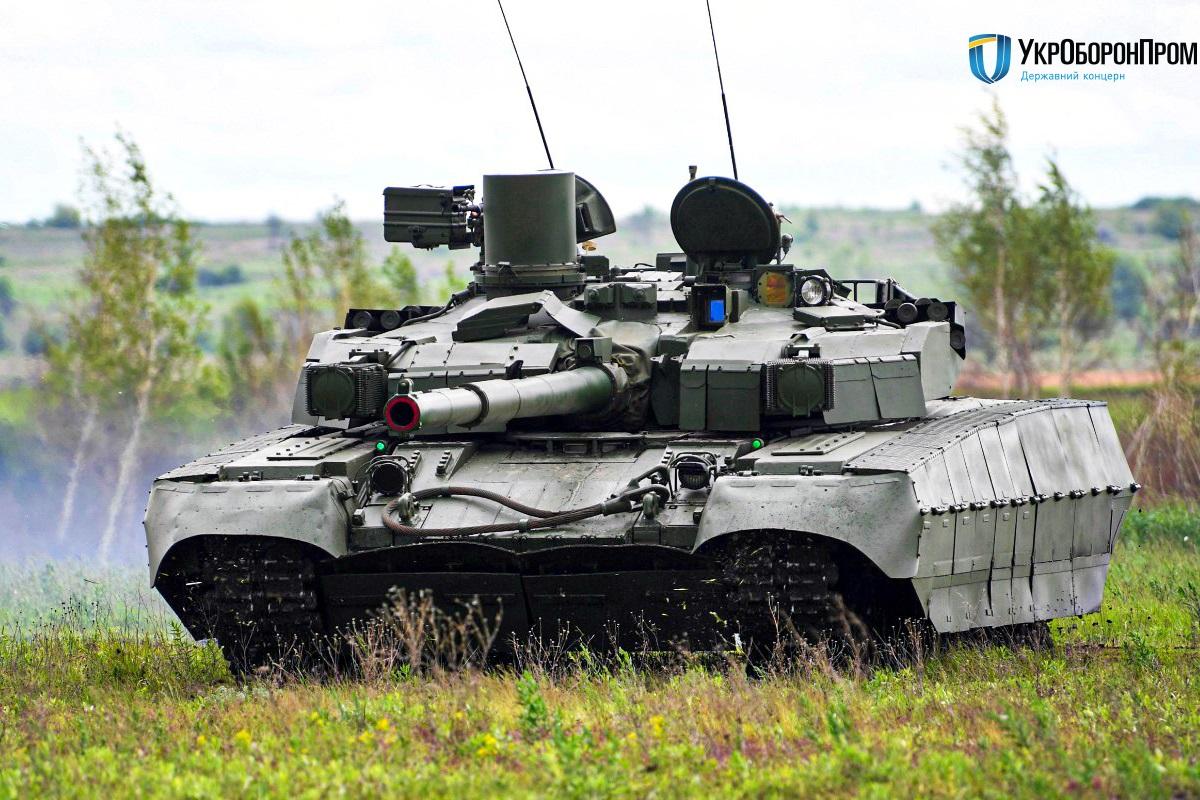 Т-84 "Оплот" представляет собой модернизированную версию советского танка Т-80/ фото - ukroboronprom.com.ua Т-84 "Оплот" представляет собой модернизированную версию советского танка Т-80/ фото - ukroboronprom.com.ua