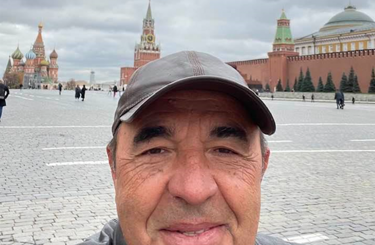 Rabinovich walked around Red Square / facebook.com/vadim.rabinovich.39
