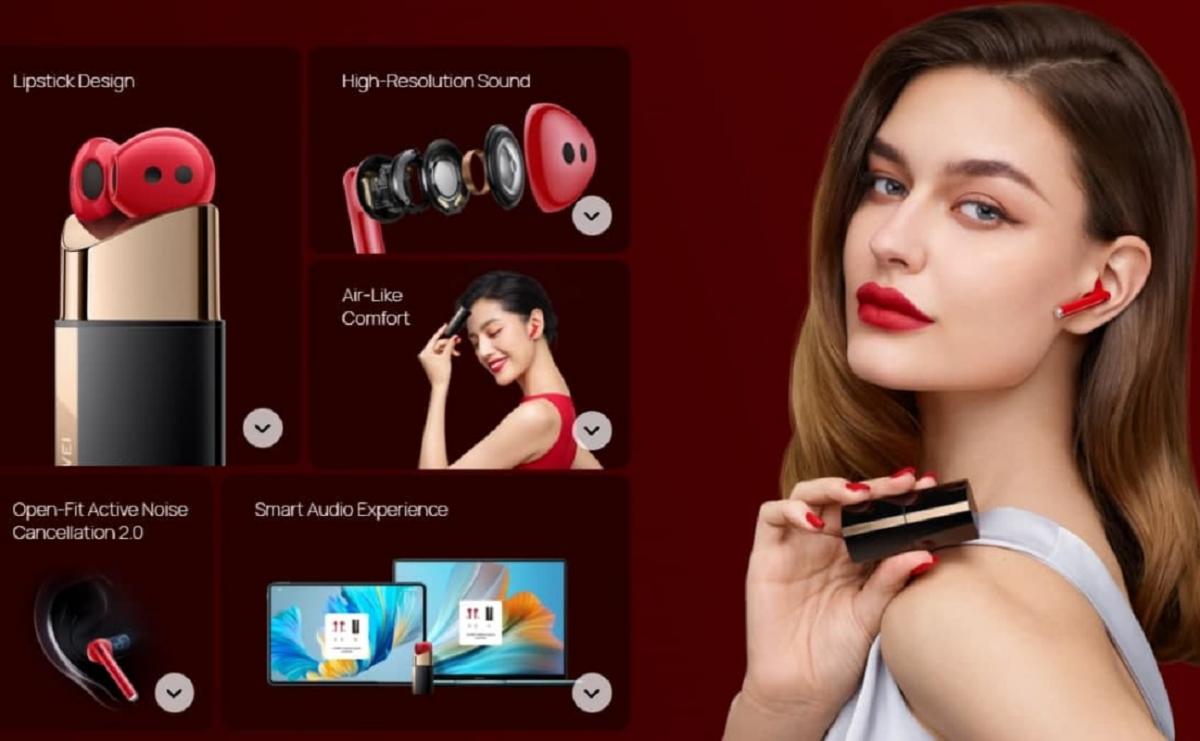 FreeBuds Lipstick підтримують не тільки Bluetooth / скриншот - consumer.huawei.com FreeBuds Lipstick підтримують не тільки Bluetooth / скриншот - consumer.huawei.com