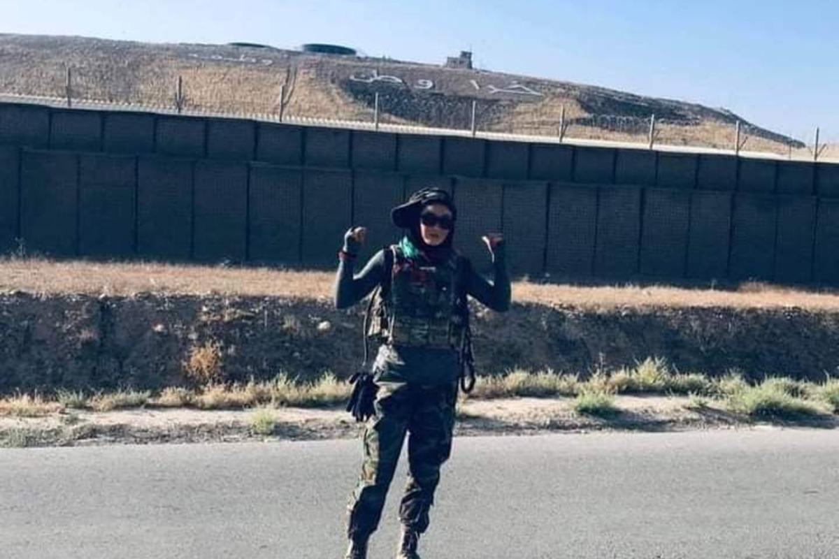 Махджубин Хакими работала в Министерстве внутренних дел Афганистана с 2015 года / фото Twitter