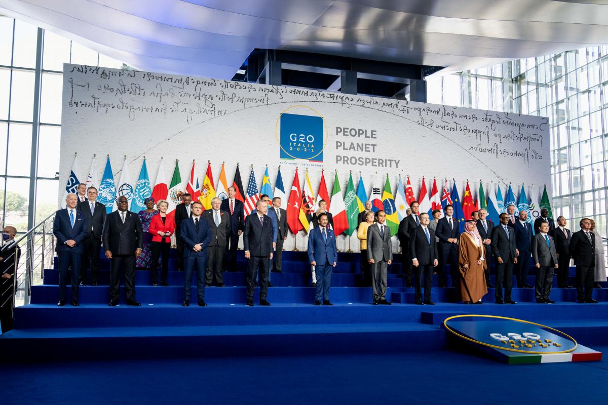 У Римі цими вихідними пройшов саміт лідерів країн G20 / фото REUTERS