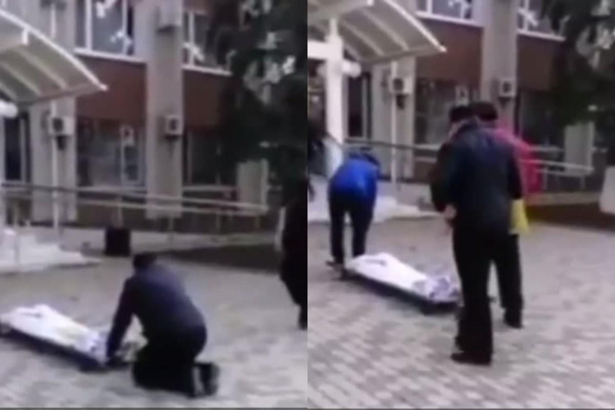 Власти города быстро отреагировали на инцидент / скриншоты из видео Власти города быстро отреагировали на инцидент / скриншоты из видео