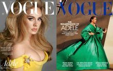 Екстремально схудла Адель прикрасила обкладинки одразу двох журналів Vogue (фото)