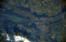 Астронавт ESA сделал фото Киева из космоса