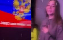 "Можу стати на коліна": підлітки з Вишневого співали гімн Росії, а тепер розкаюються (відео)
