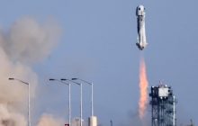 90-летний актер Уильям Шетнер побывал в космосе на корабле New Shepard (фоторепортаж)