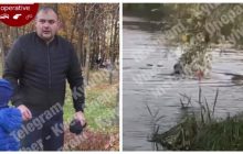 В киевском парке прохожий героически спас тонувшего ребенка: появились детали и видео
