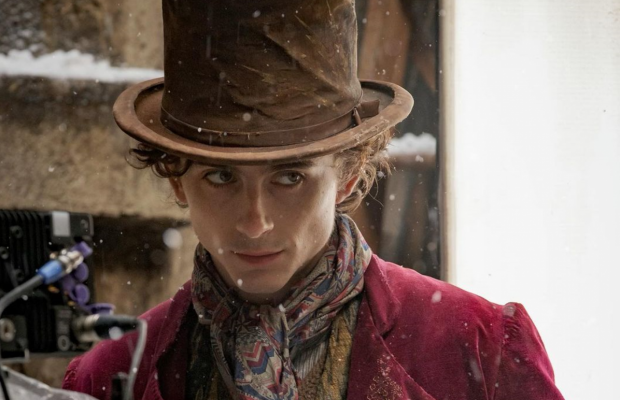 Звезда "Дюны" поделился первыми снимками в образе Вилли Вонки (фото)