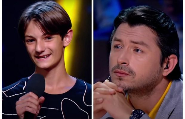 12-летний мальчик из Житомирщины исполнил песню Дивы из "Пятого элемента" и едва не довел Притулу до слез (видео)