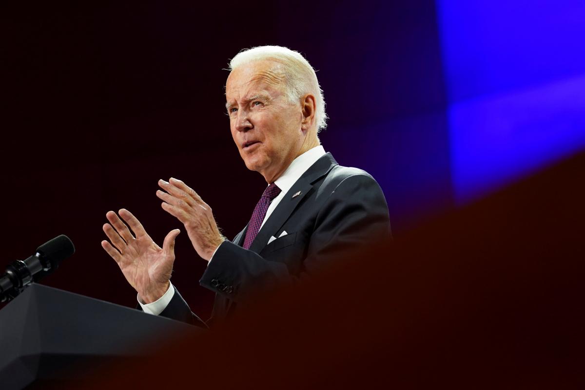 Biden was stuck on the plane for half an hour / photo REUTERS