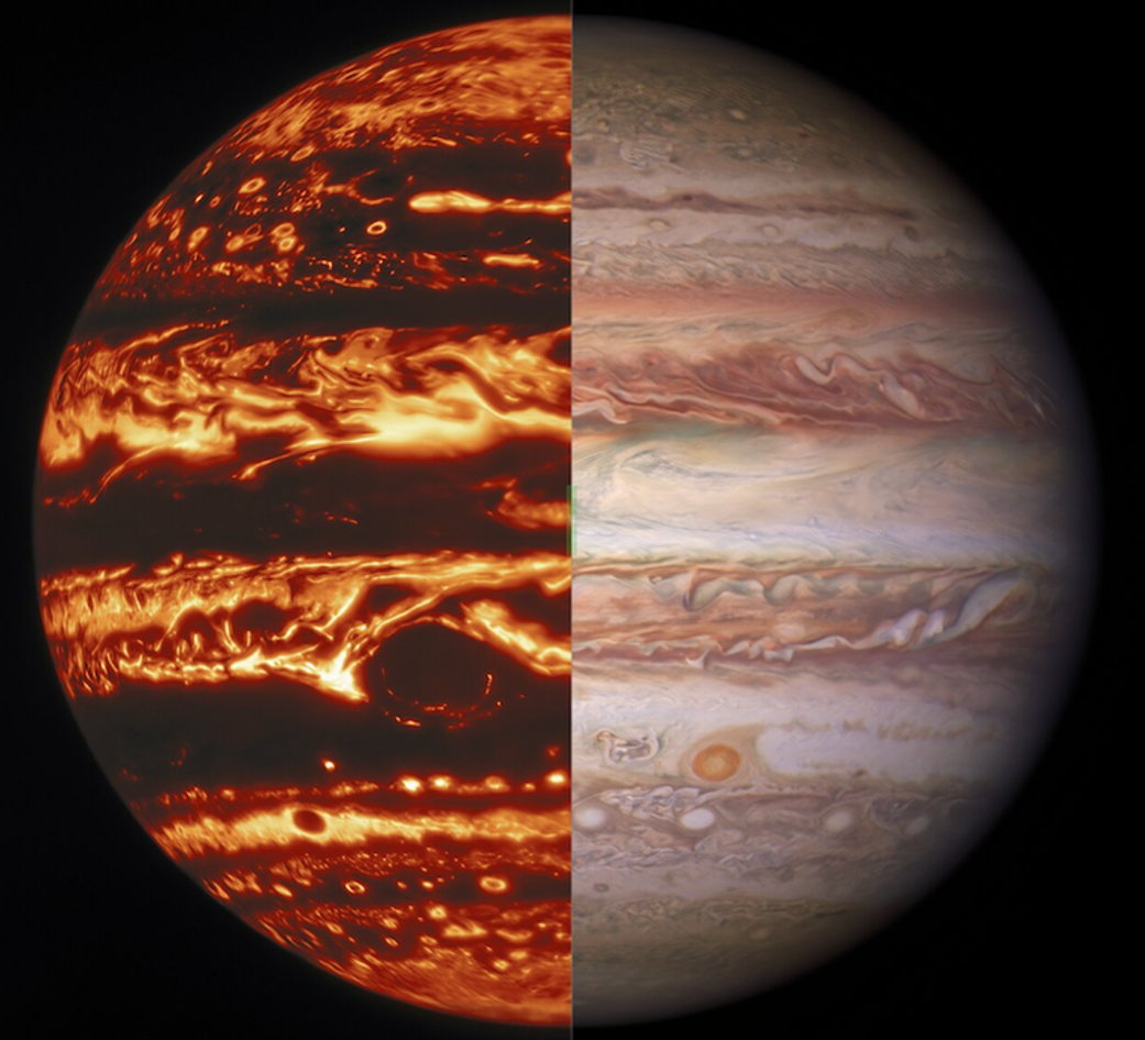 3D-изображение атмосферы Юпитера / фото www.nasa.gov 3D-изображение атмосферы Юпитера / фото www.nasa.gov