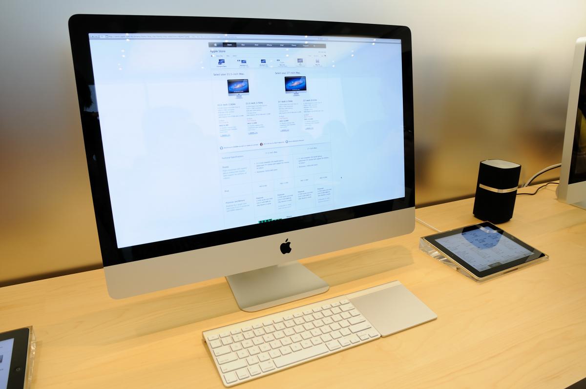 В настоящее время доступны 27-дюймовая модель iMac на базе процессоров Intel / фото ua.depositphotos.com В настоящее время доступны 27-дюймовая модель iMac на базе процессоров Intel / фото ua.depositphotos.com
