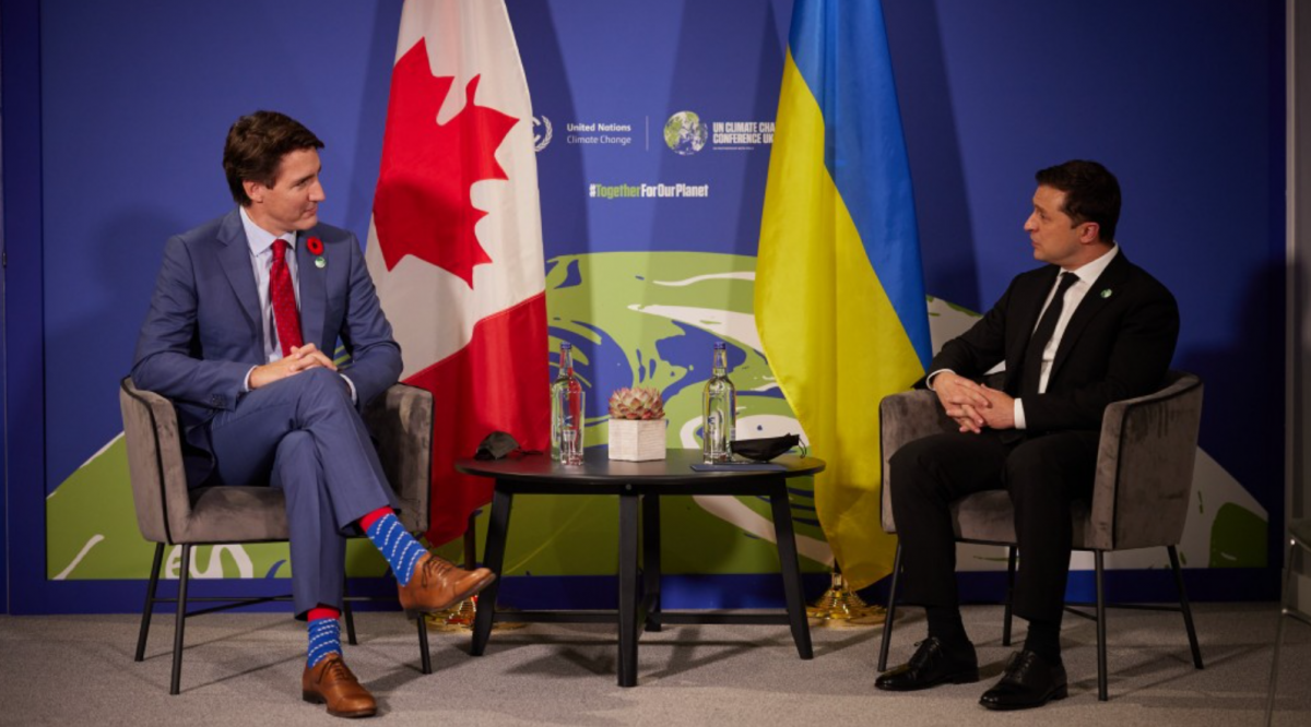 Зеленский пригласил премьер-министра Канады посетить Украину / фото Офис президента
