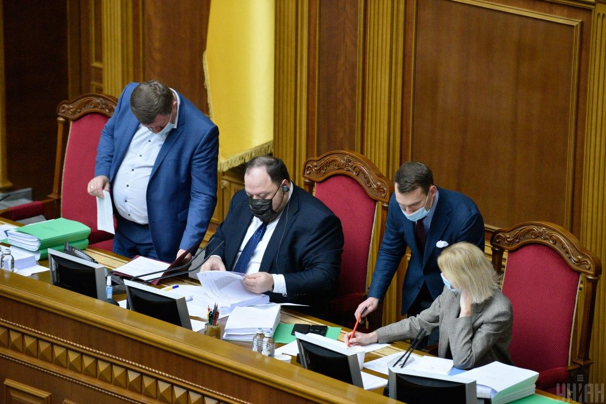 Стефанчук отметил, что "основные задачи" парламент уже решил / фото УНИАН, Максим Полищук