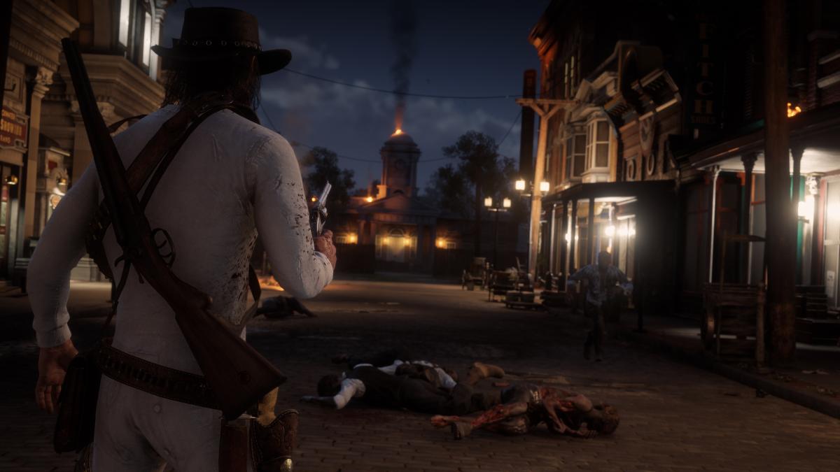 В Red Dead Redemption 2 появилась возможность устроить зомби-апокалипсис / фото NexusMods В Red Dead Redemption 2 появилась возможность устроить зомби-апокалипсис / фото NexusMods