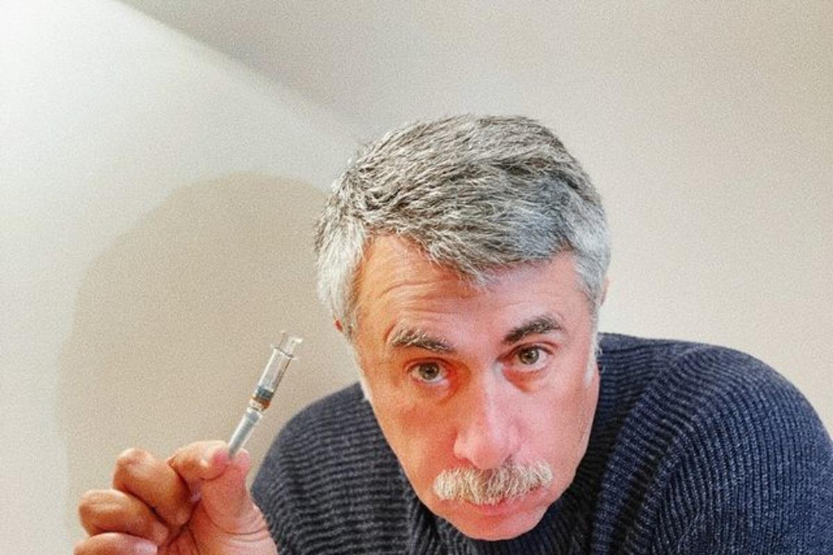 Евгений Комаровский раскрыл название полностью исследованной вакцины от коронавируса / фото instagram.com/doctor_komarovskiy