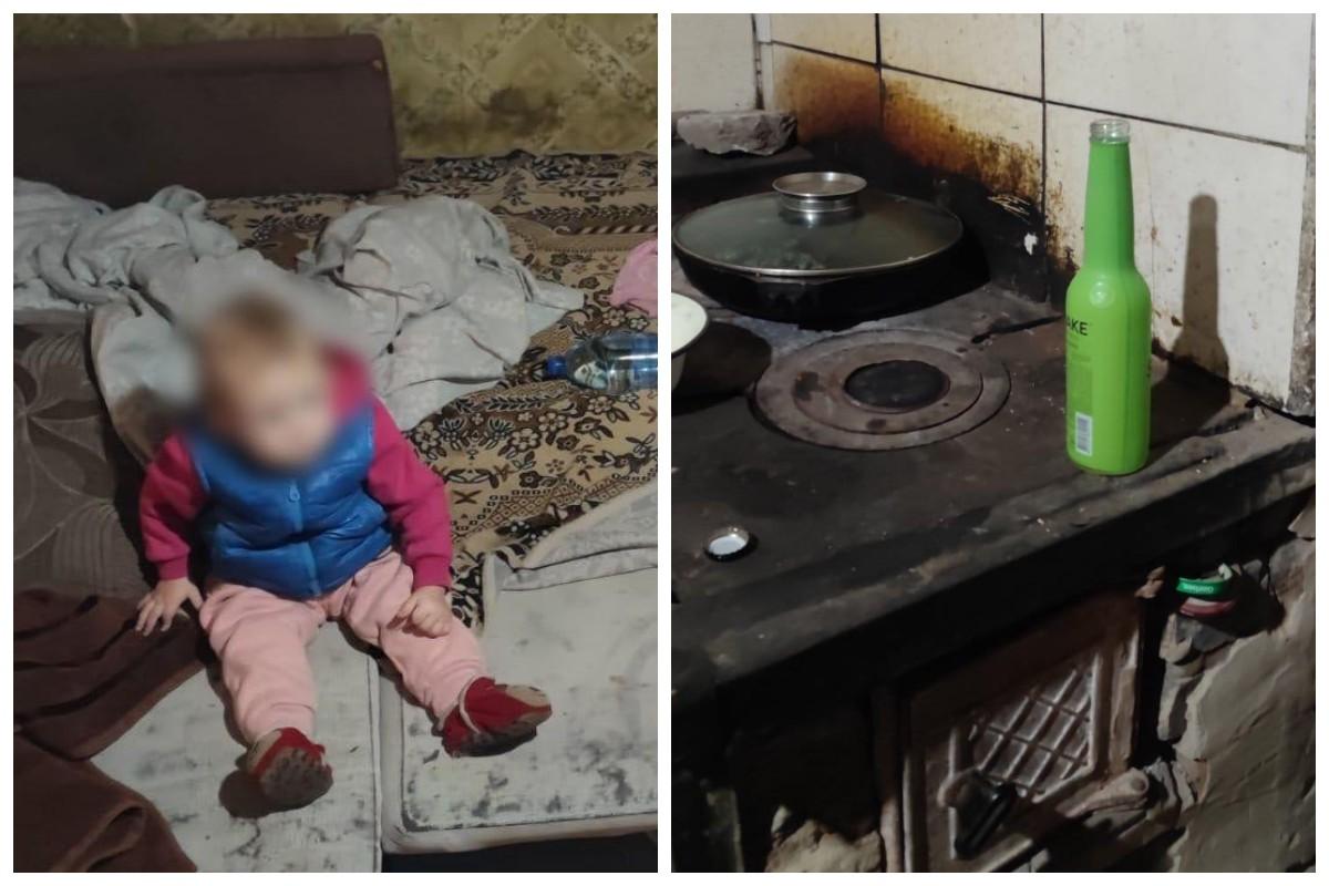 Ребенка забрали в больницу / фото - пресс-служба полиции Харьковской области