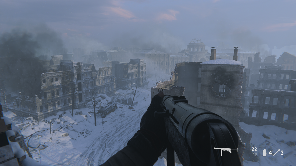 Виды полуразрушенного Сталинграда поражают / скриншот