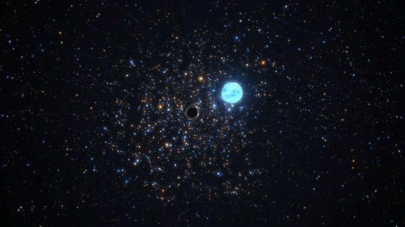 Ця діра приблизно в 11 разів масивніша за Сонце \ ESO, NASA/ESA/R. GILMOZZI/S. CASERTANO, J. SCHMIDT Ця діра приблизно в 11 разів масивніша за Сонце \ ESO, NASA/ESA/R. GILMOZZI/S. CASERTANO, J. SCHMIDT