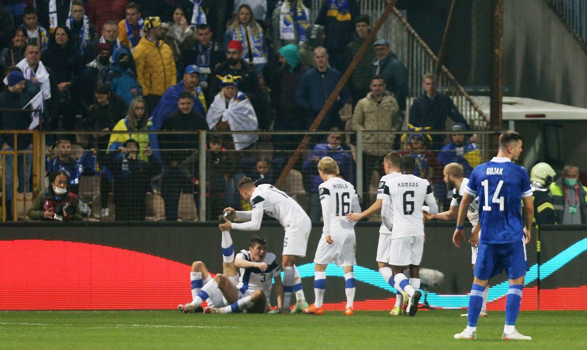 Финляндия уверенно обыграла боснийцев в гостях / фото REUTERS
