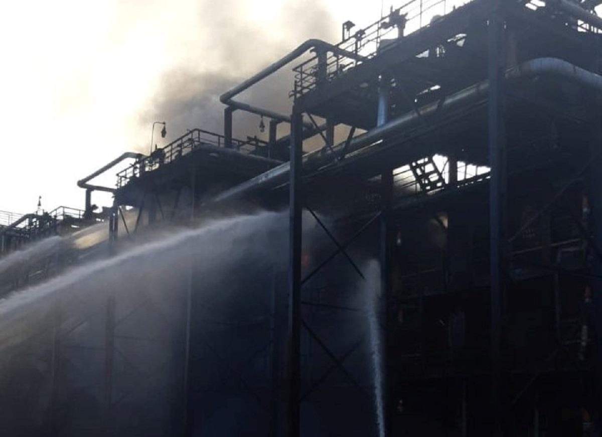 Пожар в Кременчуге ликвидирован, жертв и пострадавших нет / фото ГСЧС