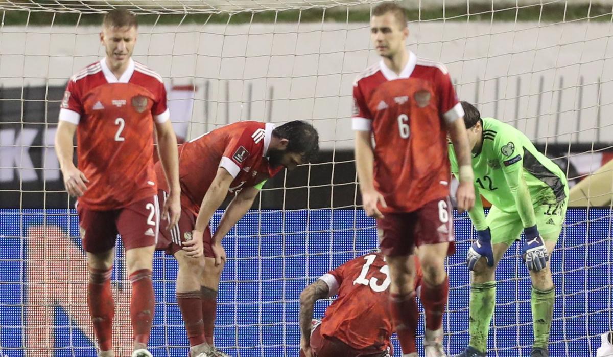 Сборная России не смогла удержать ничью в матче / фото REUTERS