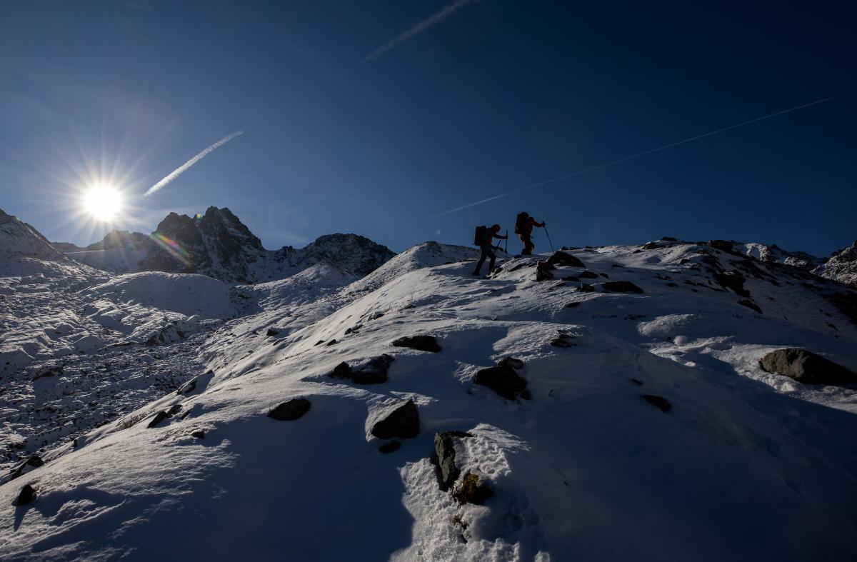 В Альпах довольно высок риск травмироваться / фото REUTERS
