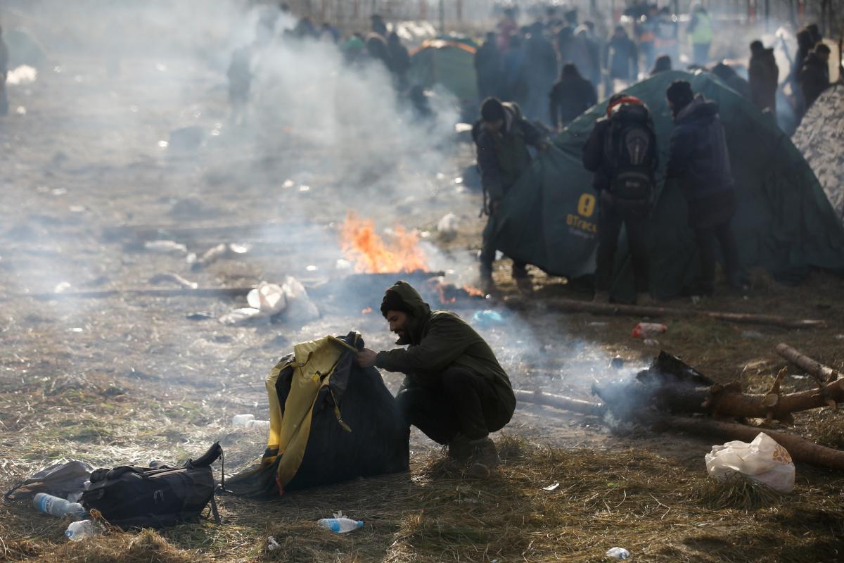 Поляки стурбовані ситуацією на кордоні з Білоруссю / фото REUTERS Поляки стурбовані ситуацією на кордоні з Білоруссю / фото REUTERS