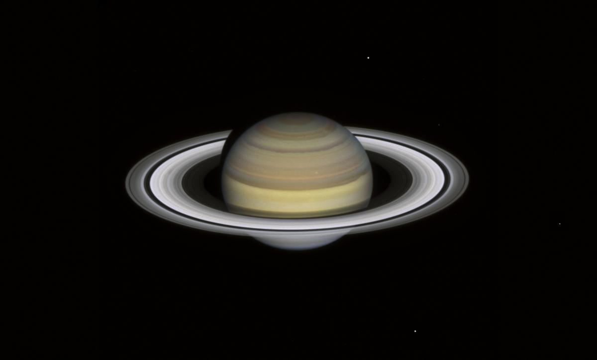 Невероятная система колец Сатурна - это не то, с чем эта планета родилась / фото NASA, ESA, A. Simon (NASA-GSFC), and M. H. Wong (UC Berkeley); A. Pagan (STScI) Невероятная система колец Сатурна - это не то, с чем эта планета родилась / фото NASA, ESA, A. Simon (NASA-GSFC), and M. H. Wong (UC Berkeley); A. Pagan (STScI)