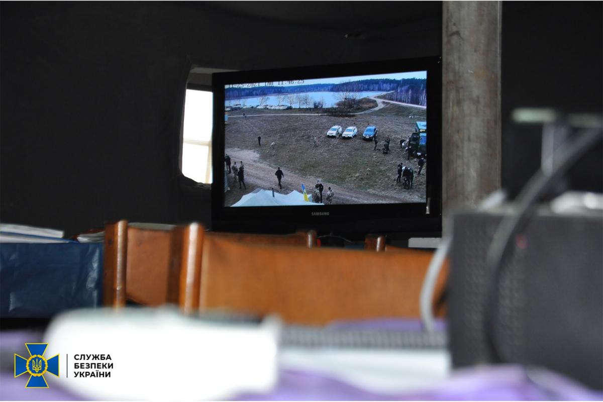 СБУ провела учения на границе с Беларусью / фото СБУ