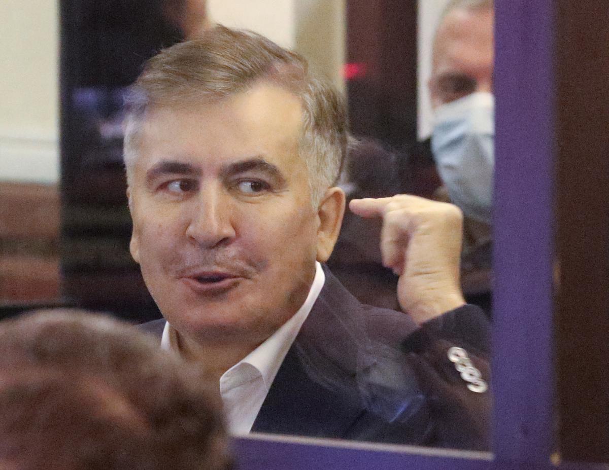 Саакашвили арестовали, когда тот тайно вернулся на Родину 1 октября 2021 года / фото REUTERS