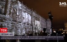 В Мадриде художники устроили масштабное световое шоу: причем здесь живописный парк (видео)