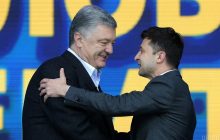 Зеленський і Порошенко очолили антирейтинг кандидатів на посаду президента (інфографіка)